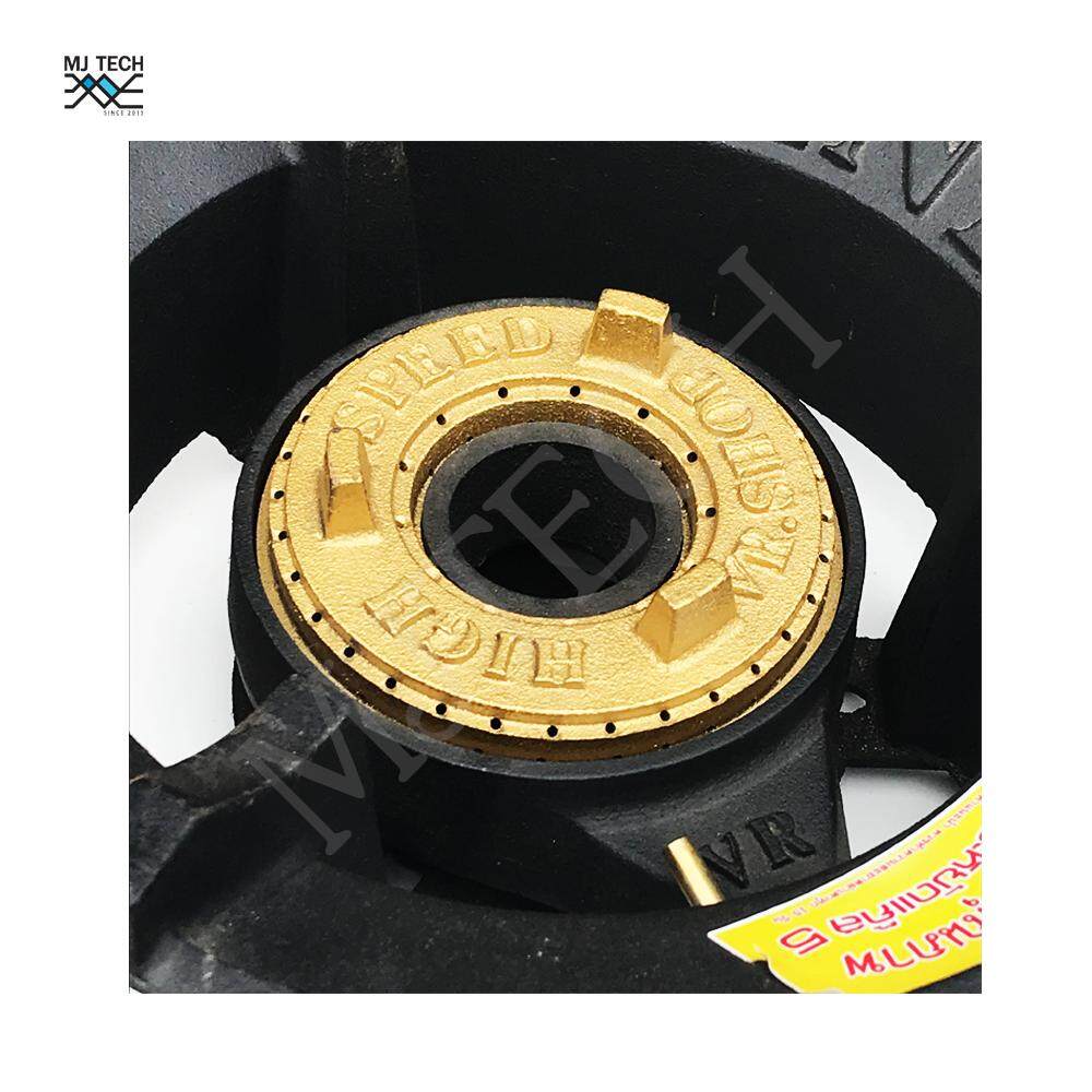 THAILAND ชุดเตาแก๊สแรงดันสูง รุ่น KB5 ฐานรองเตาเหลี่ยมกลาง สูง 41 ซม. พร้อมหัวเร่ง (ครบชุด)