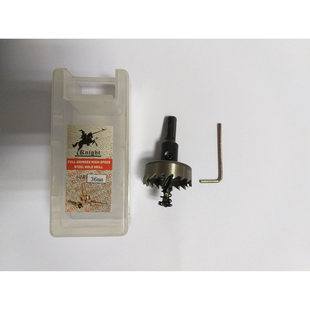 โฮลซอเจาะเหล็ก ซุปเปอร์ไฮสปีด (ราคารวมแวท) Hole Saw เบอร์ 31-50 mm. โฮลซอเจาะเหล็ก ดอกสว่าน เจาะสแตนเลส