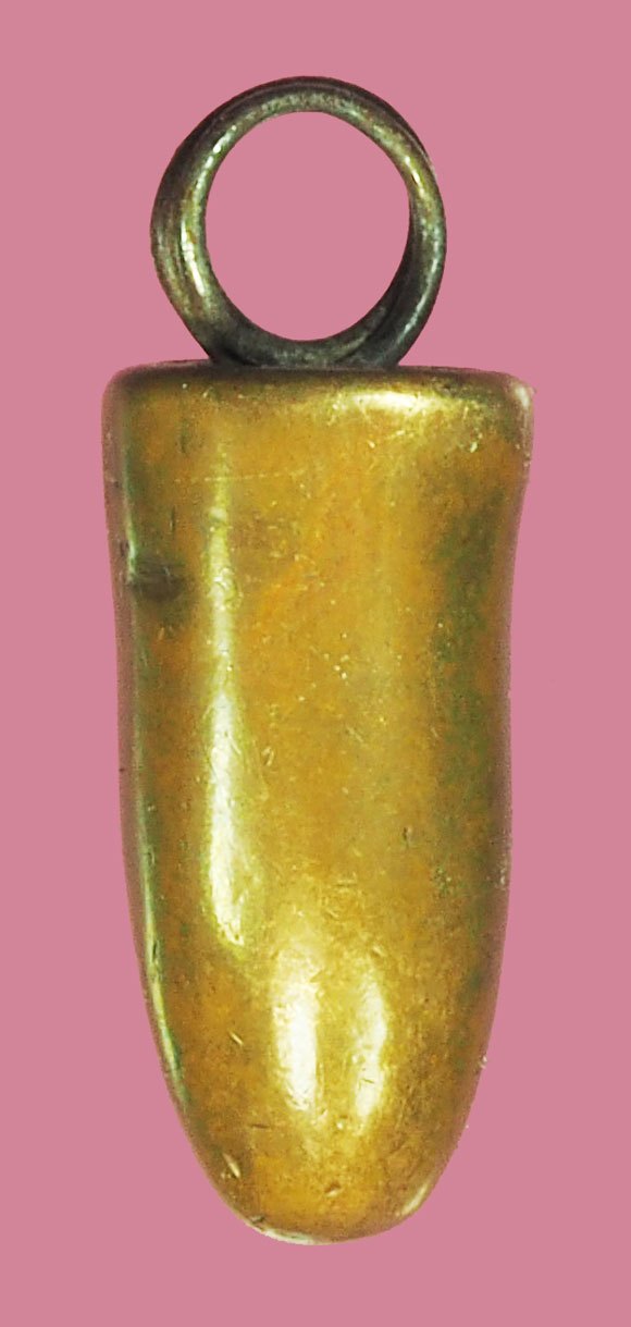 ขายแล้ว*38198 ตะกรุดหัวลูกปืน หลวงพ่อกวย วัดโฆษิตราราม ชัยนาท 12