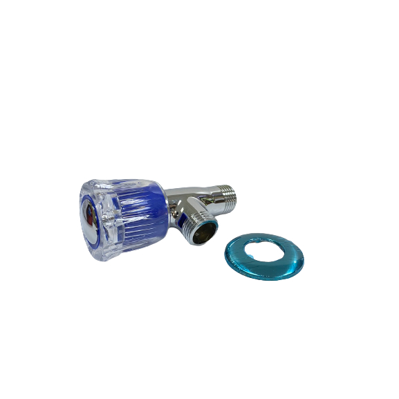 ก๊อกฝักบัวหัวแก้ว SPA SP-11/3 (กล่องละ 10) (ราคารวมแวท) ก๊อกวาล์วน้ำแบบหมุน