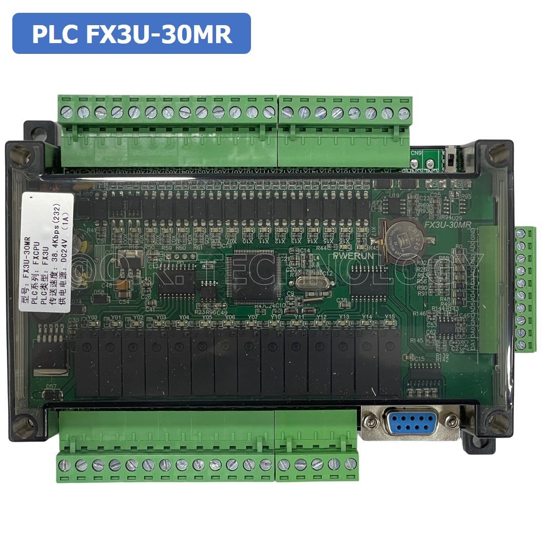 PLC BOARD FX3U บอร์ดควบคุมอุตสาหกรรม (14/24/30/48/56MR 14/24/32/48MT)