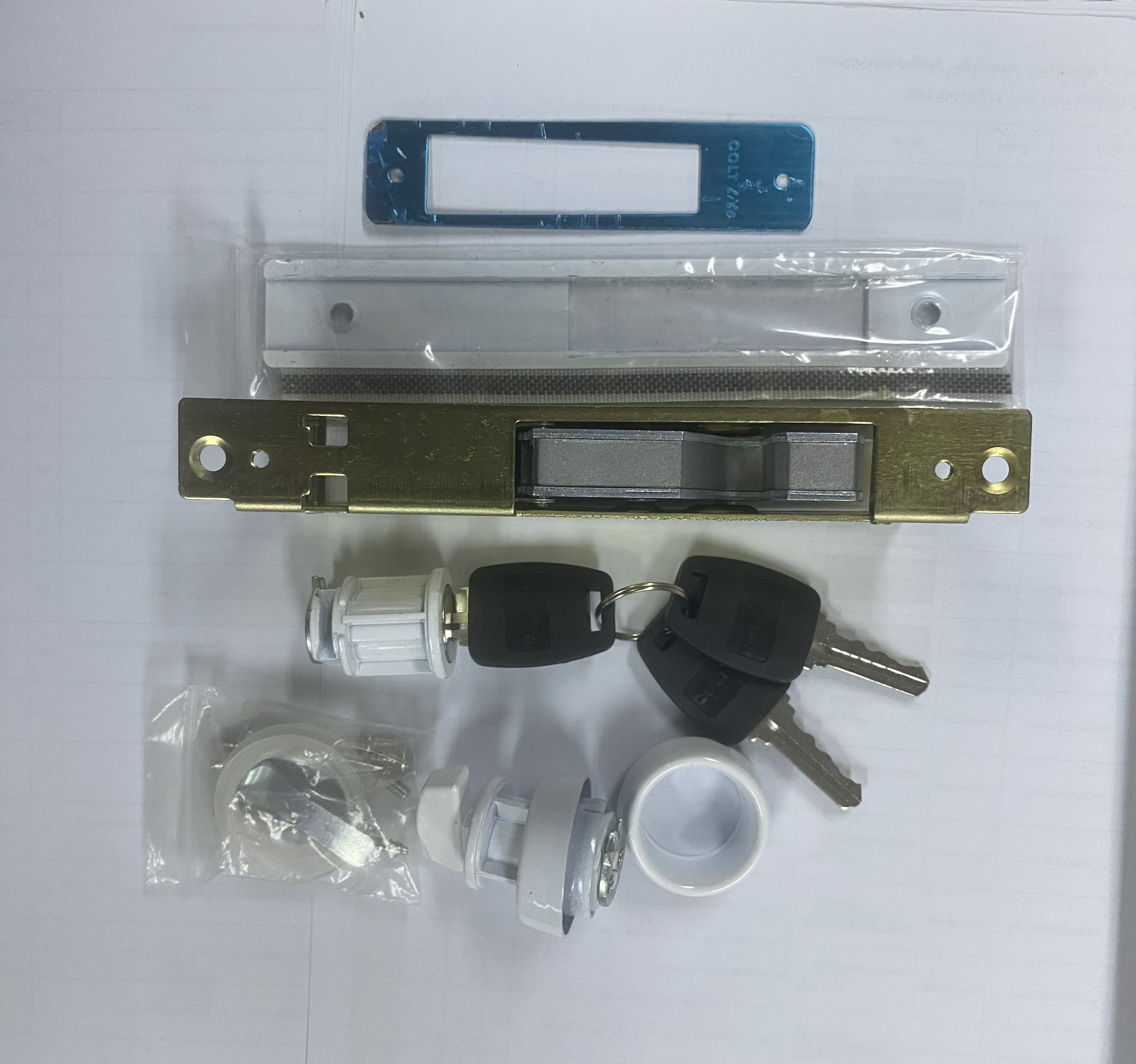 กุญแจบานเลื่อน COLT LITE #5288 สีเงิน/สีชา/สีขาว/สีดำ (ราคารวมแวท) {รหัสสินค้า1901825701}