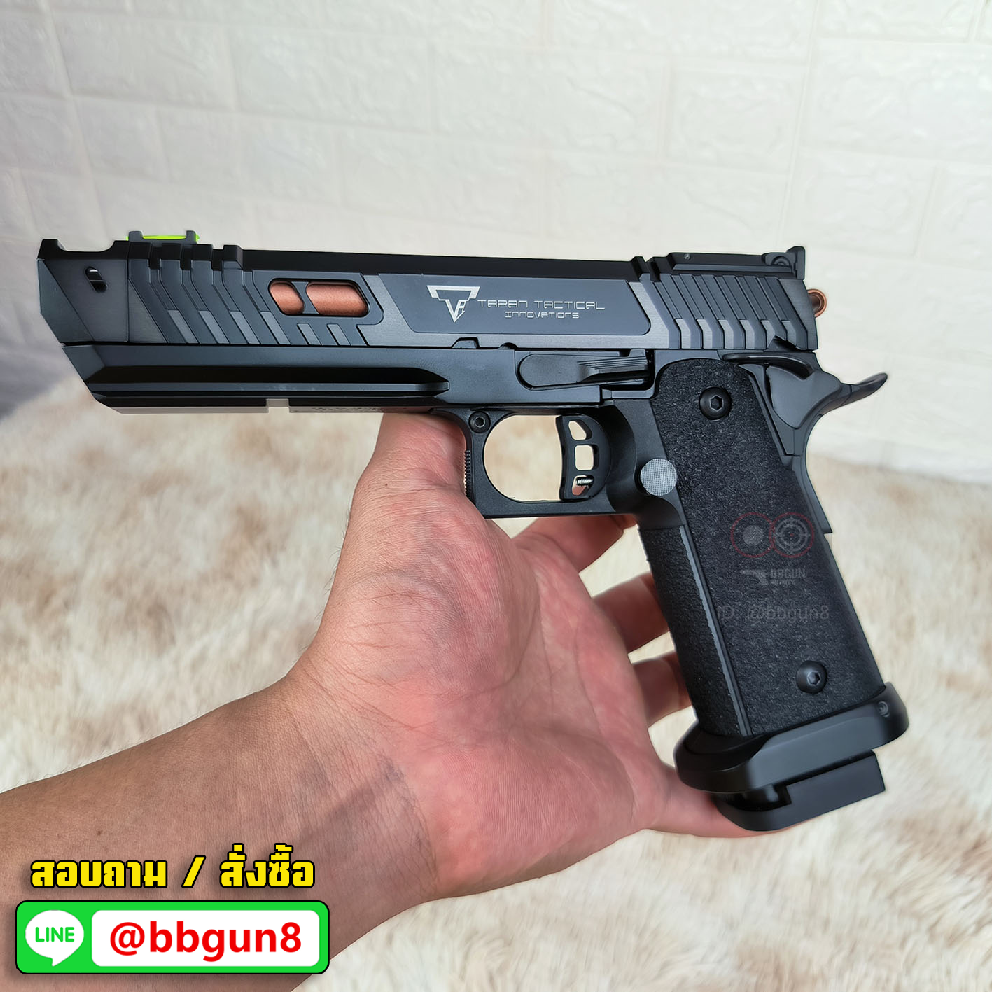 ปืนบีบีกันอัดแก๊ส Army Armament (R614-1) TTI JW4 Pit Viper (Standard Version)