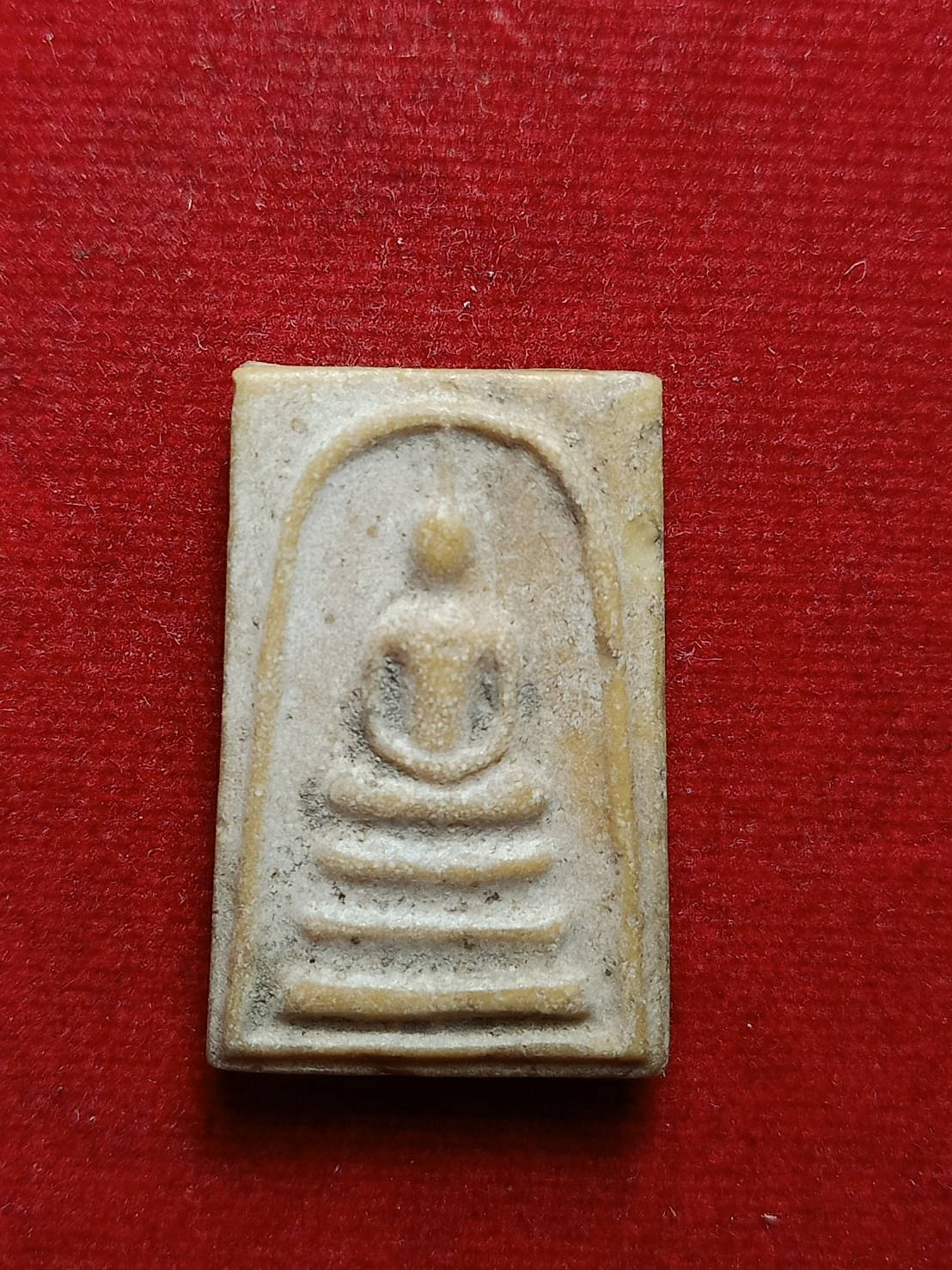 พระสมเด็จเนื้อผงน้ำมัน วัดพระพุทธบาท จ.สระบุรี ปี 2519 (SKU-09751)