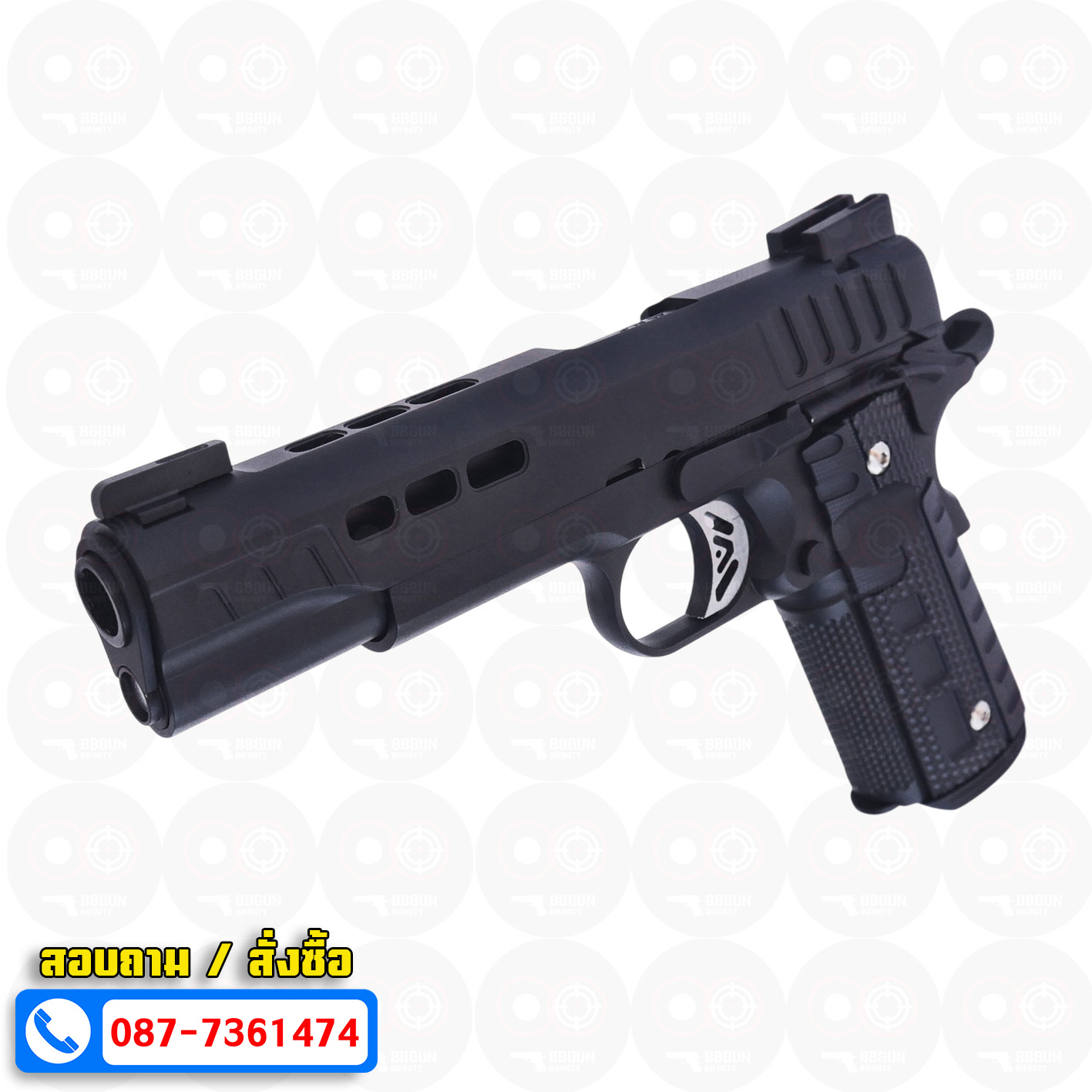 Ascend Kimber Rapide (Black Ice) KR Series 1911 Full Metal สีดำ