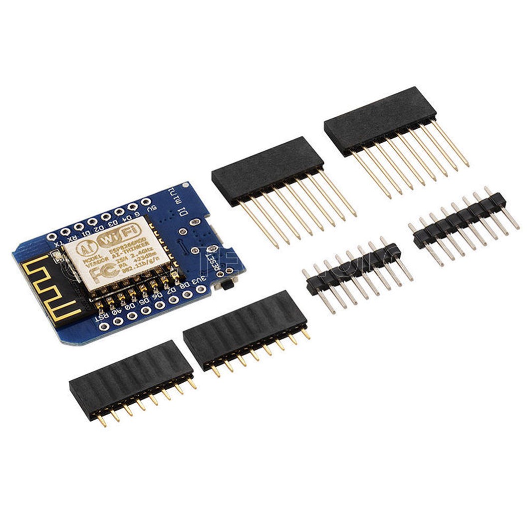 (1ชิ้น) AB109 บอร์ด ESP12 ESP-12 D1 mini V2 - Mini NodeMcu 4M bytes Lua WIFI Internet of Things development board based ESP8266 IoT