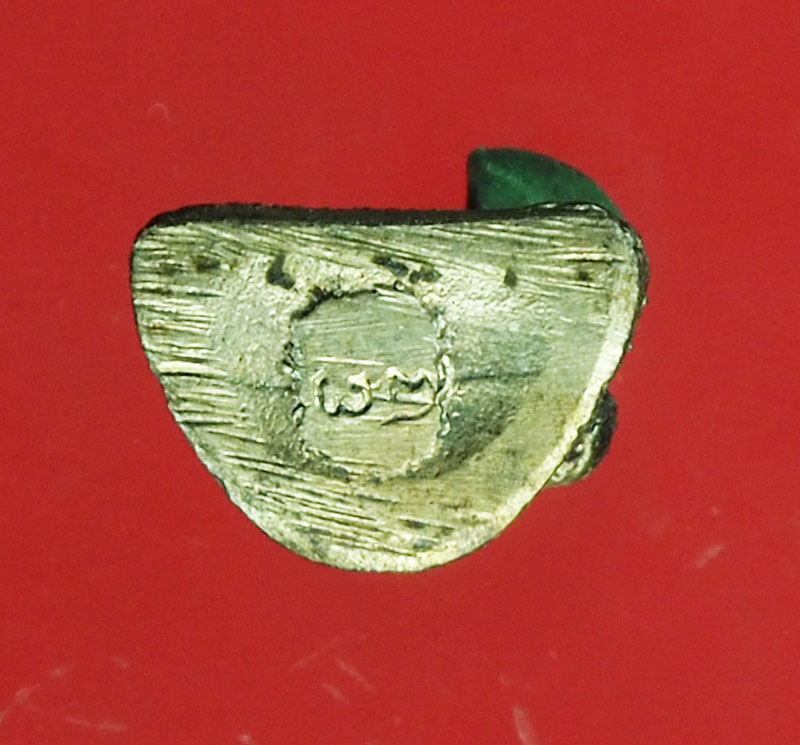 *28997 รูปหล่อหลวงพ่อขวัญ วัดบ้านไร่ พิจิตร กล่องเดิม เนื้อเงิน 43