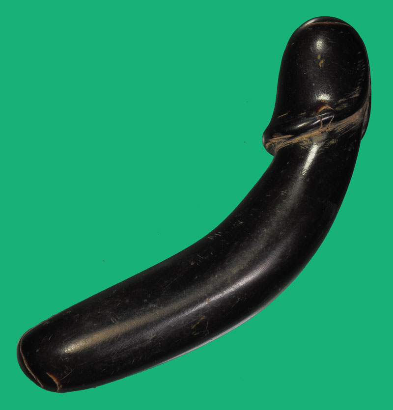 ขายแล้ว*35751 ปลัดขลิกไม้กระละปังหา เนื้อไม้เก่าแห้งดำด้าน ไม่ทราบอาจารย์ 12