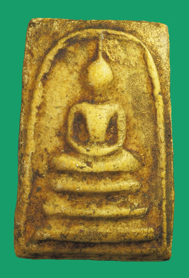 ขายแล้ว*33552 พระสมเด็จหลังลายนิ้วมือ หลวงปู่นาค วัดระฆังโฆษิตราราม ปี 2495 เนื้อผง 9