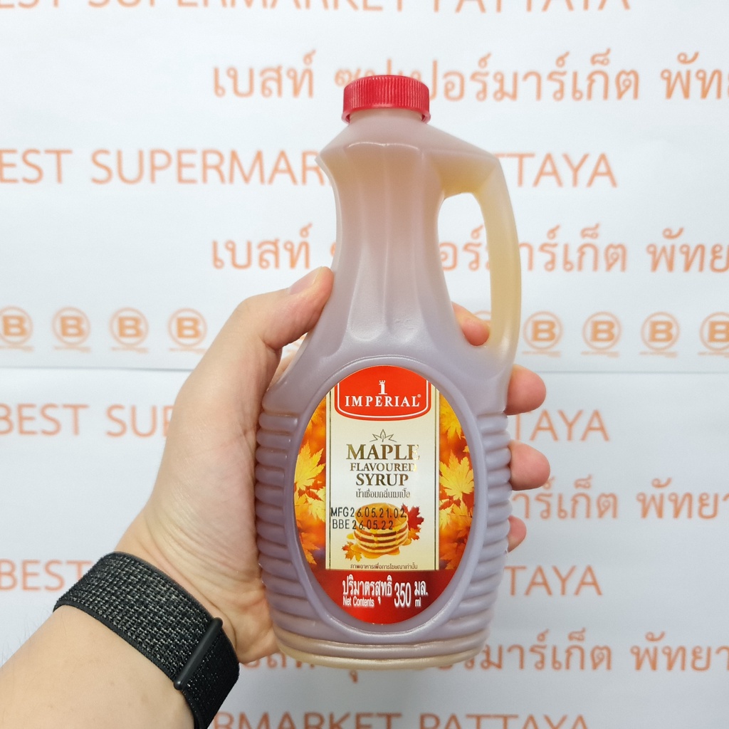 อิมพีเรียล น้ำเชื่อม กลิ่น เมเปิ้ล 350 มล. Imperial Maple Flavoured Syrup 350 ml.
