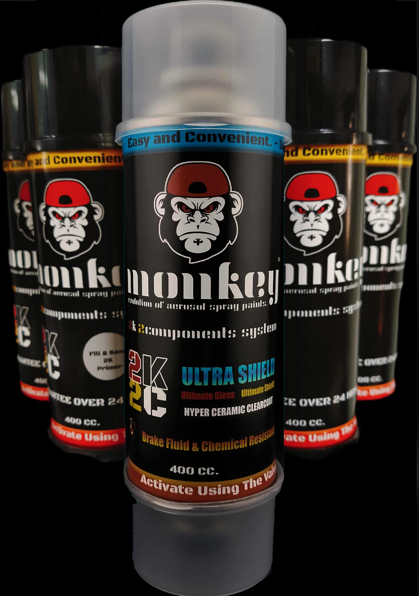 สีสเปรย์แลคเกอร์2K2C Ultra Shield(Hyper Ceramic Clearcoat)