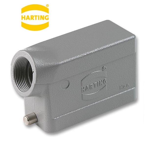 09300161540 HARTING Han B Heavy Duty Power Connector Hood 16P Side entry PG21