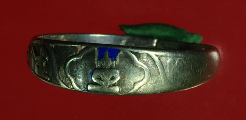 *29891 แหวนลงยานางกวัก หลวงพ่อจง วัดหน้าต่างนอก อยุธยา 12