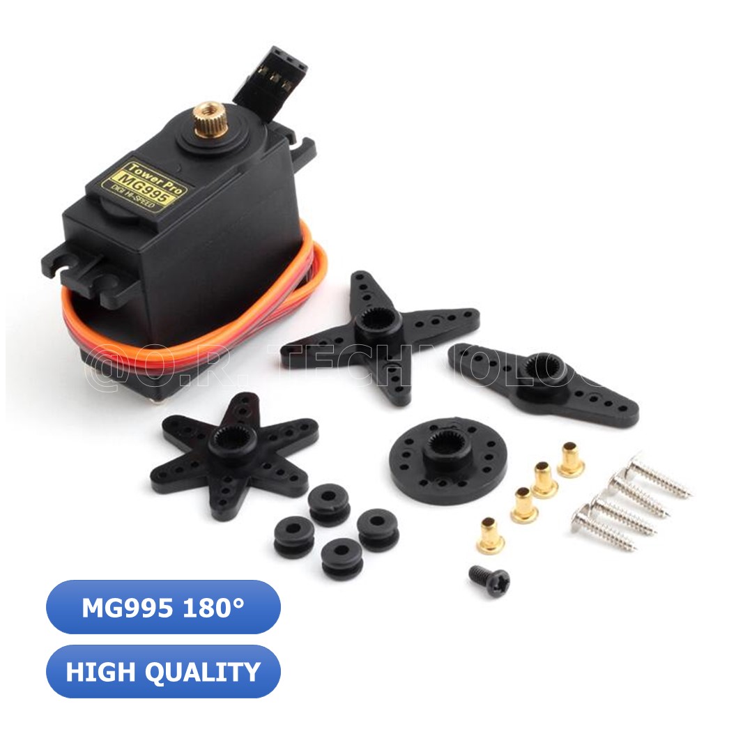 (1ชิ้น) AA022 เซอร์โวมอเตอร์ คุณภาพสูง Servo MG995 12KG 180 องศา high quality