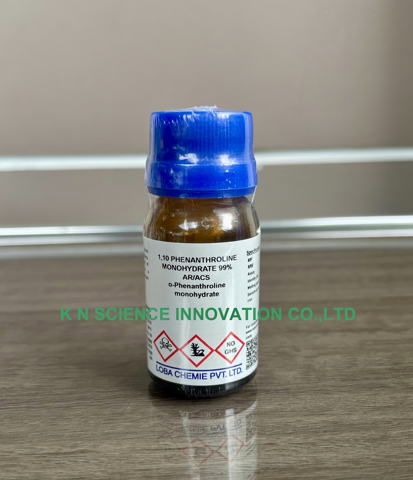 1,10-Phenanthroline, hydrate, AR 5144-89-8 ,5 g ,Loba 0516000005