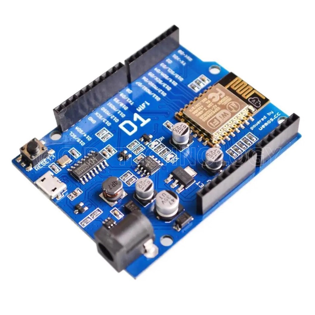 (1ชิ้น) AB111 บอร์ด WeMos D1 WiFi UNO Based ESP8266 Nodemcu Compatible IDE Arduino WiFi UNO Board