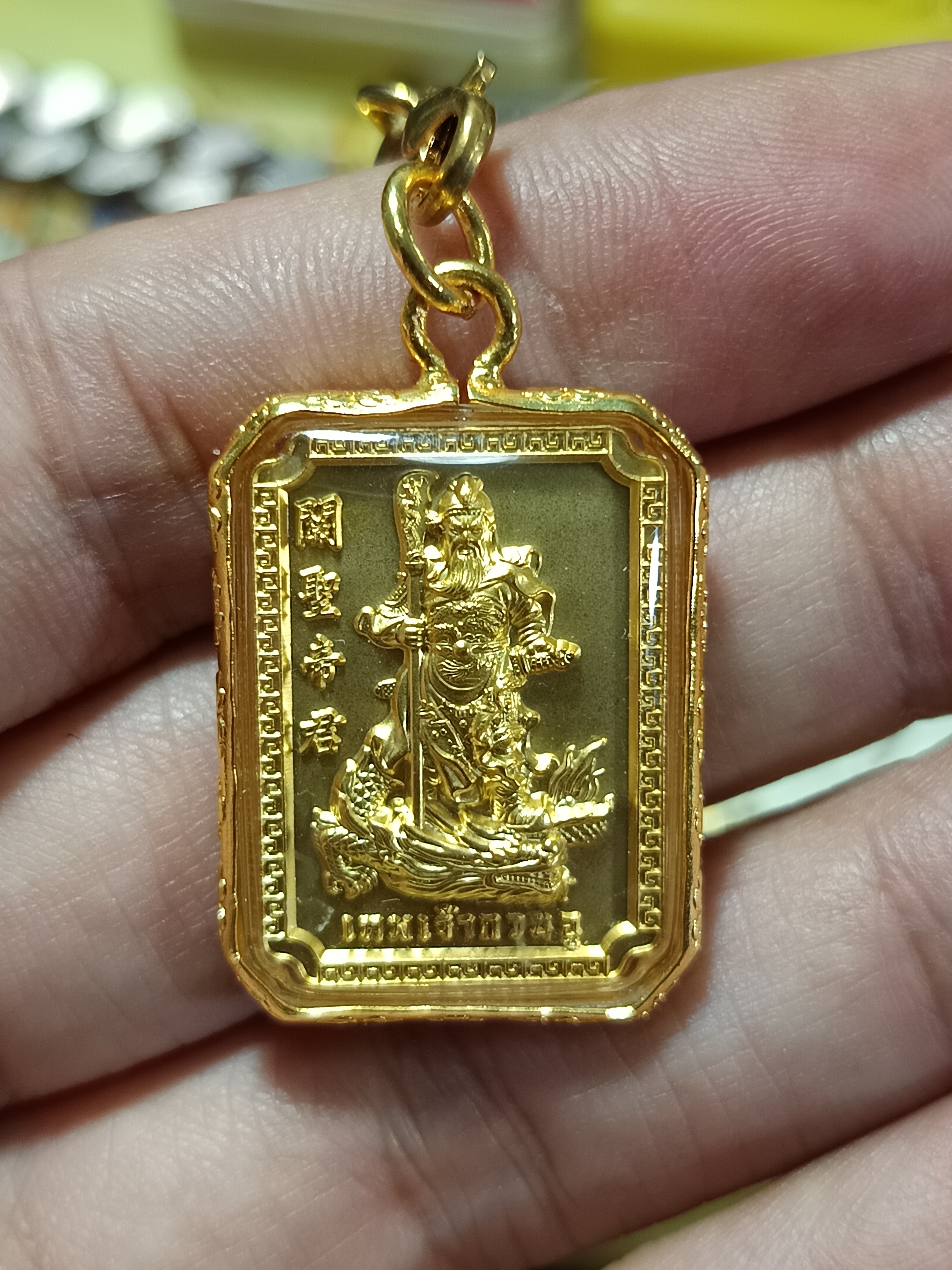 เทพเจ้ากวนอู แห่งวัดมังกรกมลาวาส เล่งเน่ยยี่