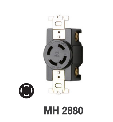 Meikosha MH2880 NEMA L16-30 3P+E 30A 480V