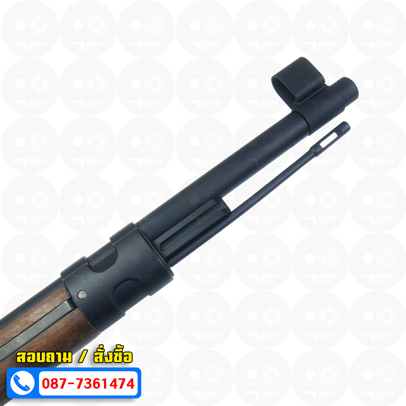 บีบีกันสไนเปอร์ไรเฟิล Double Bell 101A Kar98K คัดปลอกได้ พันท้ายไม้แท้ BB GUN Sniper Rifle