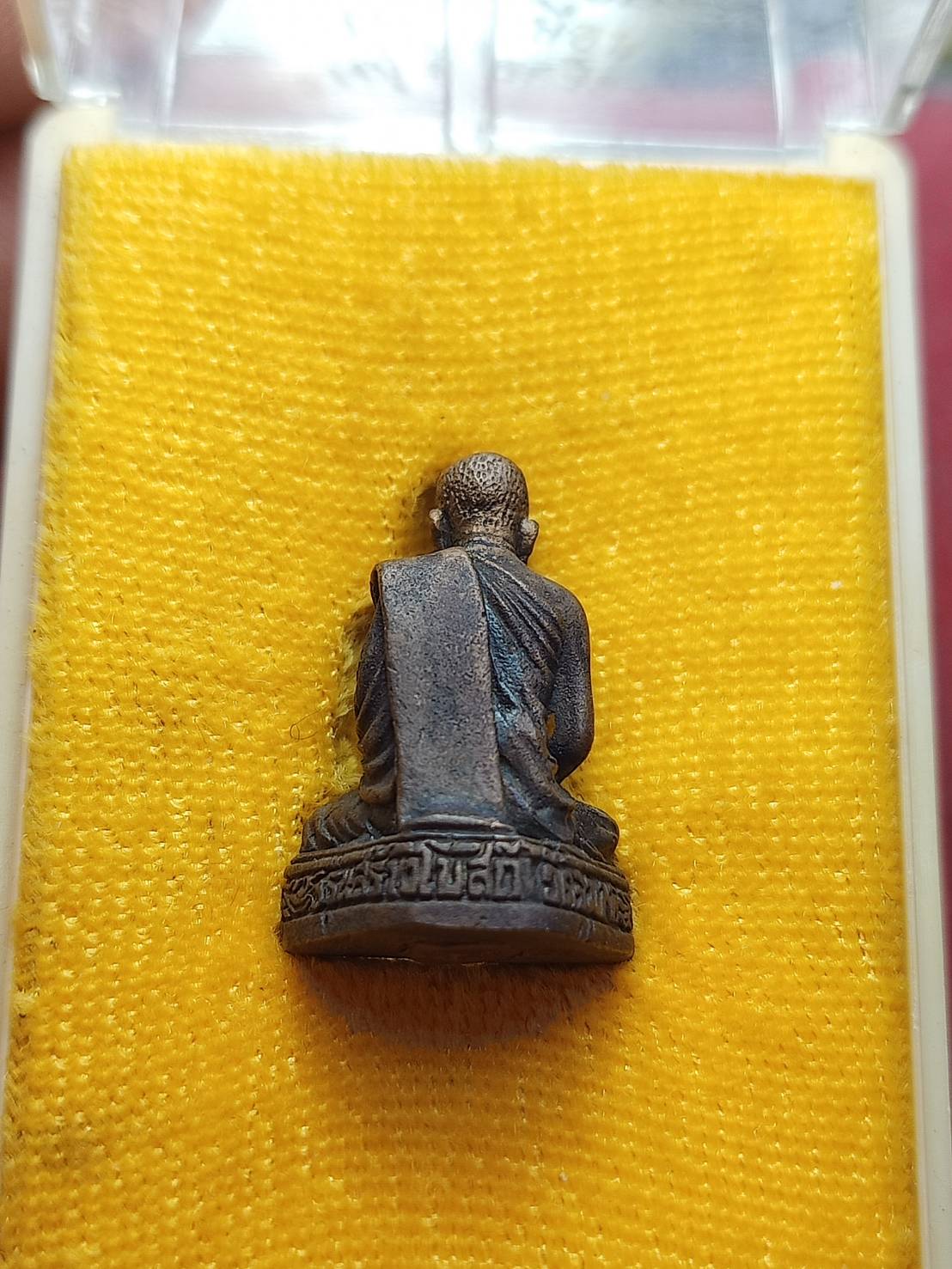 กริ่งรูปเหมือนหลวงปู่วรพรตวิธาน วัดจุมพล จ.ขอนแก่น พร้อมกล่อง (SKU-09794)