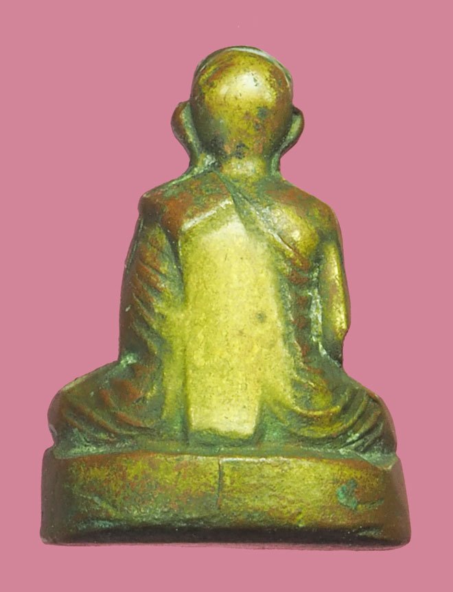 *39329 พระกริ่งปั้มรูปเหมือนหลวงพ่อขอม วัดไผ่โรงวัว ปี 2500 สุพรรณบุรี 84