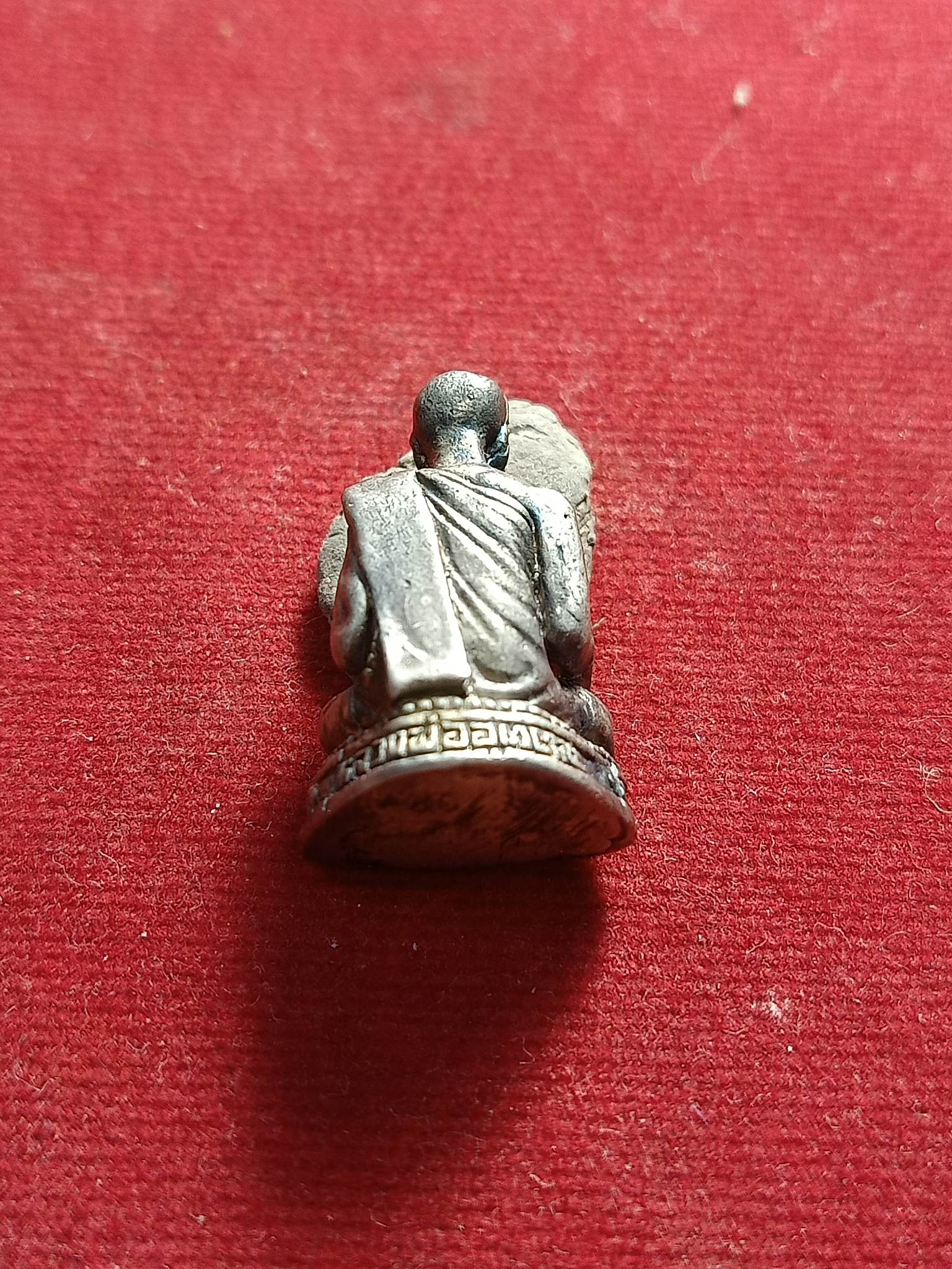 รูปหล่อหลวงพ่ออุตตมะ เนื้อเงิน วัดวังวิเวการาม จ.กาญจนบุรี(SKU-01681)