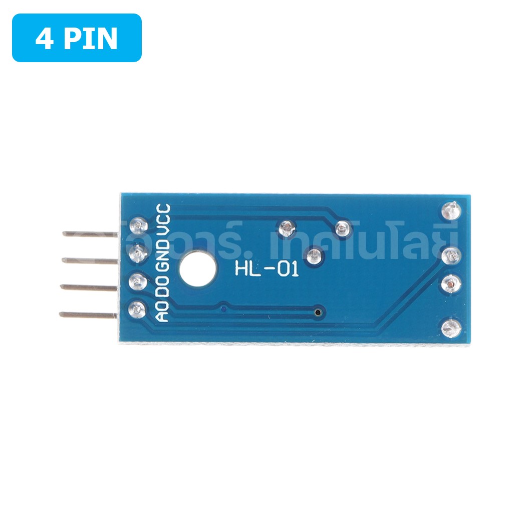 AB115 เซนเซอร์ตรวจจับแสง Photosensitive Sensor 4 PIN LDR Photoresistor Sensor Module