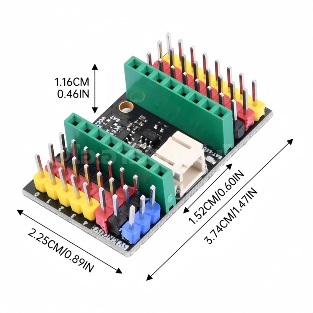 CB022 ฐานรองบอร์ด ESP32-C3 บอร์ดขยายขา Expansion Board ESP-32-C3 บอร์ดเสริม ฐานบอร์ด