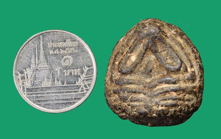 ขายแล้ว*35359 พระปิดตา เนื้อผงใบลาน เก่าไม่ทราบที่ และปีสร้าง 6