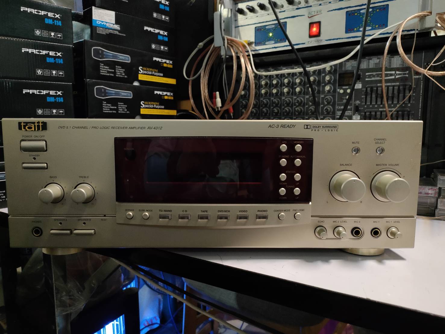 TAFF AC 3 READY DOLBY SURROUND (RECEIVER) รุ่น AV-4312 สินค้าลดราคาพิเศษ **ส่งฟรี** (ยกเว้นเขตพิเศษ)
