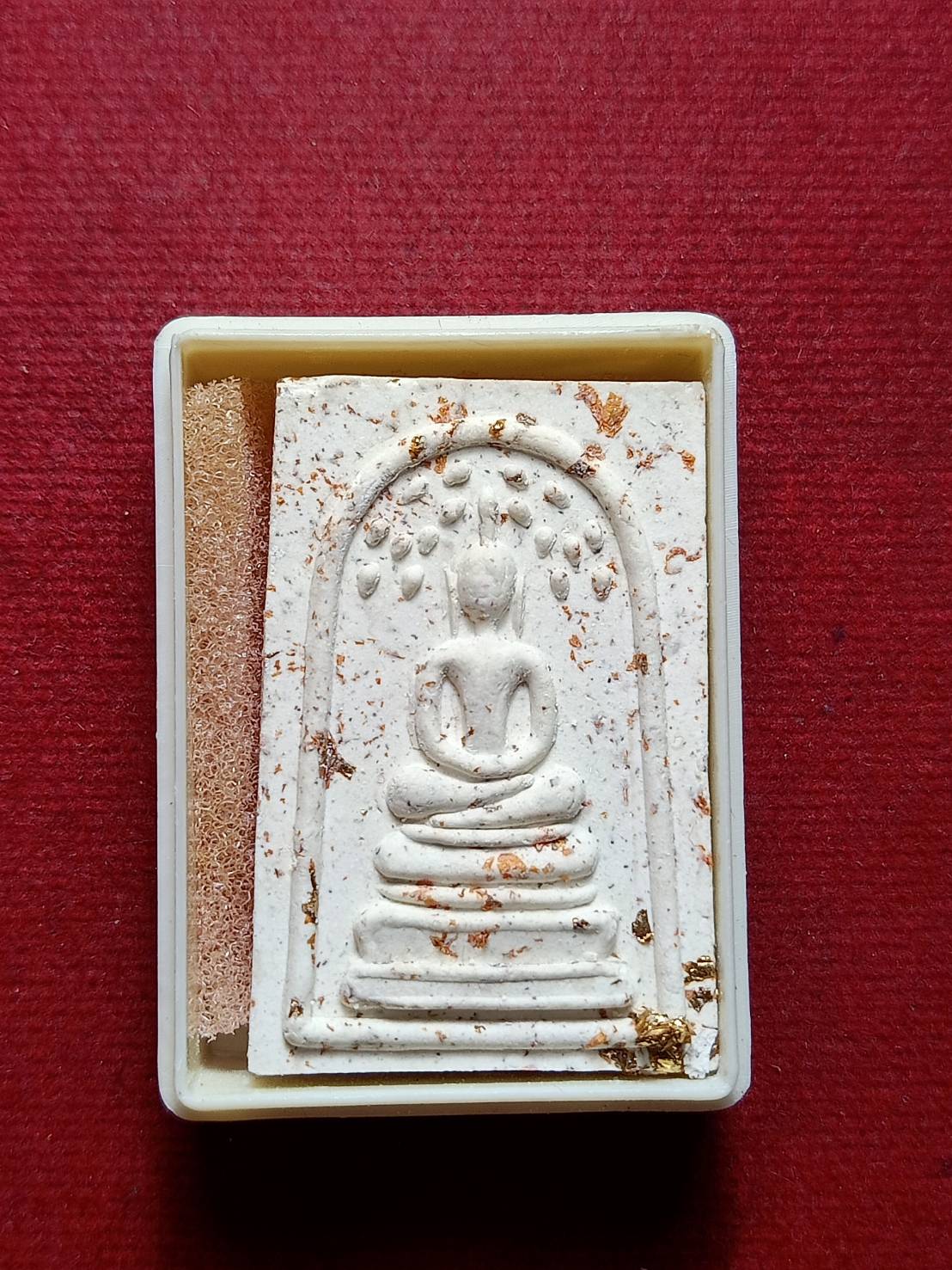 พระสมเด็จปรกโพธิ์ ทูลถวาย วัดมฤคทายวัน จ.เพชรบุรี ปี 2537 พร้อมกล่อง (SKU-07919)