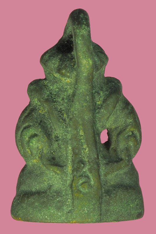 *38053 พระกริ่งอุปคุต หลวงพ่ออิ่ม วัดหัวเขา สุพรรณบุรี เนื้อทองเหลือง 84