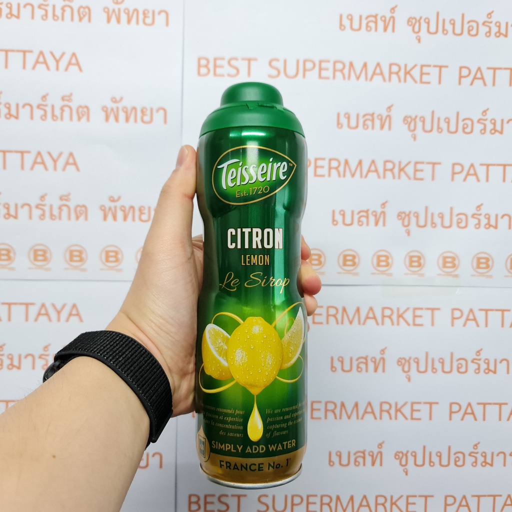 เตสแซร์ น้ำหวานเข้มข้น 600 มล. Teisseire Syrup 600 ml.