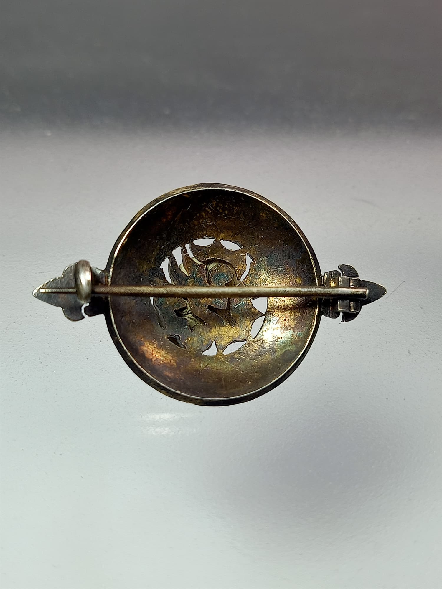 เข็มกลัด จปร. เนื้อเงินลงยา สมัยรัชกาลที่5 (SKU-00296)