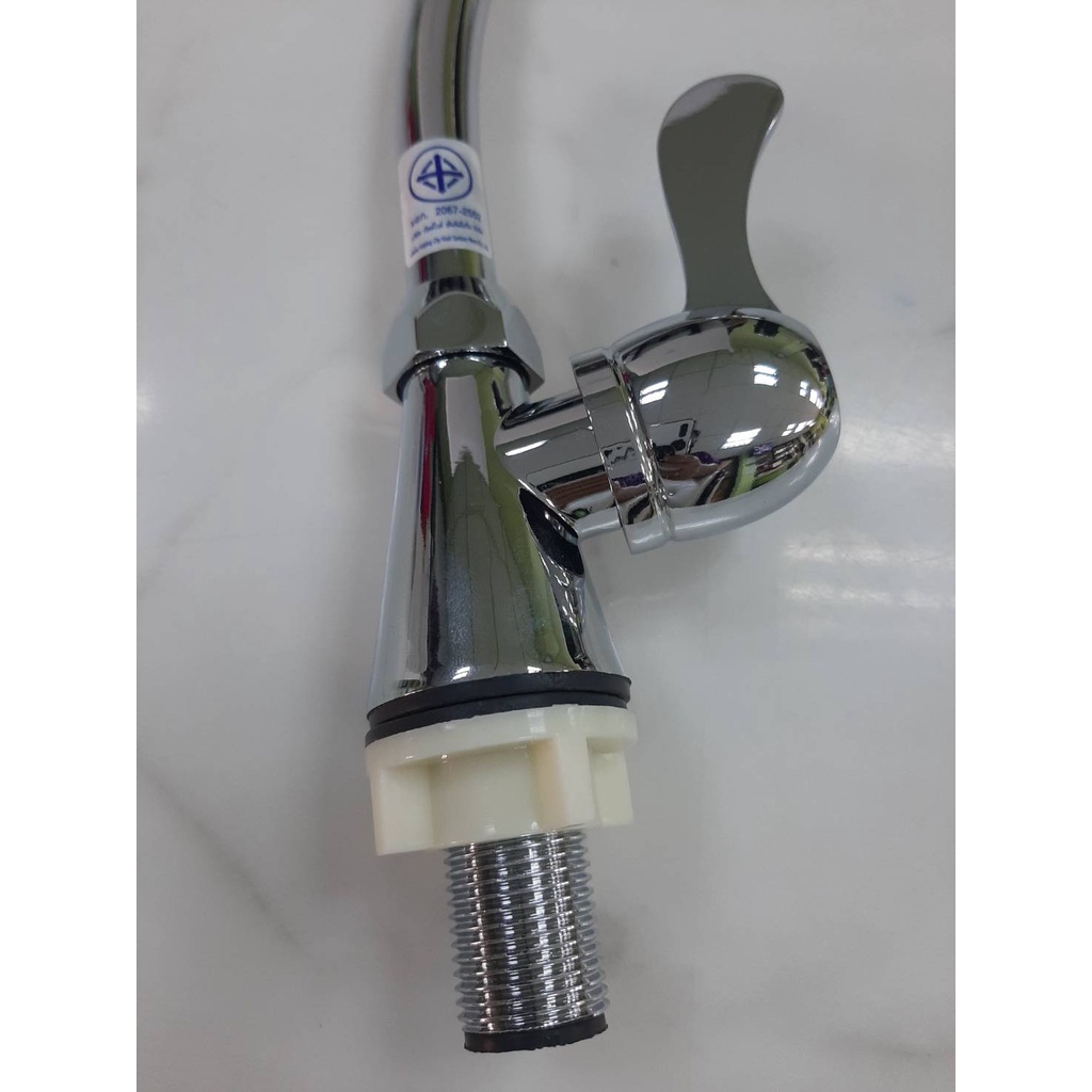 ก๊อกซิงค์ยืนงวงยาวทรงกรวย TAMPA ก๊อกซิ้งค์ ยืน ปากนกเงือก ปากแหลม ก๊อกล้างจาน ก๊อกอ่าง ก๊อกซิงค์น้ำแบบยืนสแตนเลส