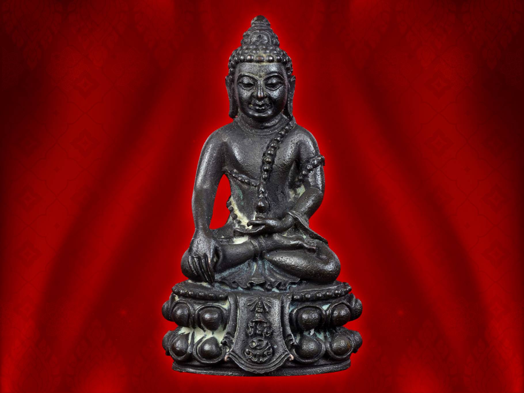พระกริ่งคุ้มเกล้า (คุ้มเกล้ามหามงคล) ภปร. ปี 2524 พิธีใหญ่ เนื้อนวะโลหะ กริ่งดังฟังชัด งามๆ