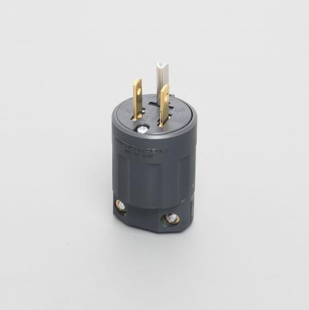 7112GN 2-Pole 3-Wire Grounding 15A 125V (NEMA 5-15) Plug (Nylon Housing) AMERICAN DENKI