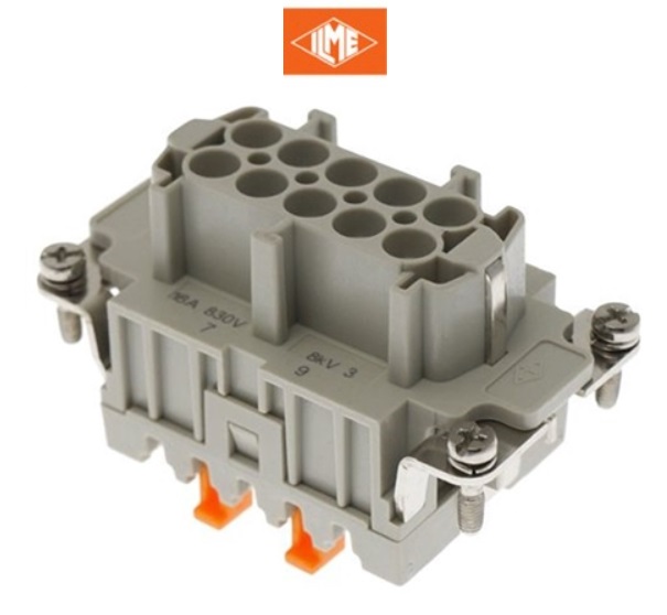 CMSHF03 Squich Spring Insert, Female 3/2Pin, 16A 500V"ILME"