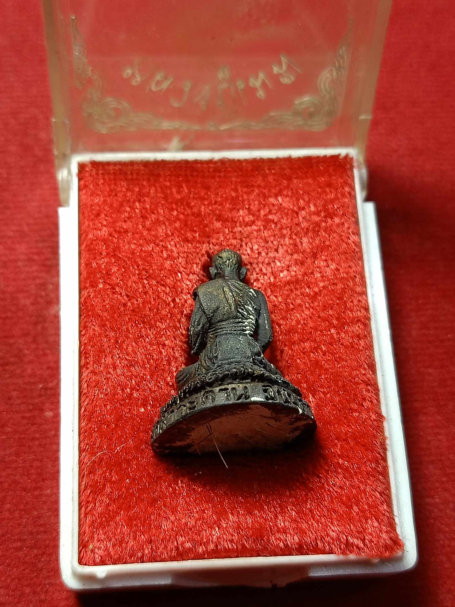 รูปหล่อหลวงปู่เมฆ วัดลำกระดาน มีนบุรี กทม. ปี 2536 พร้อมกล่อง (SKU-03111)