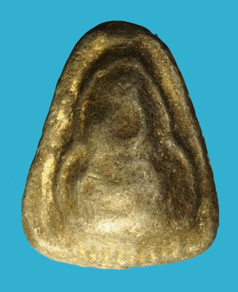 *36315 พระปิดตา หลังยันต์ เนื้อชินตะกั่ว ไม่ทราบที่ 6