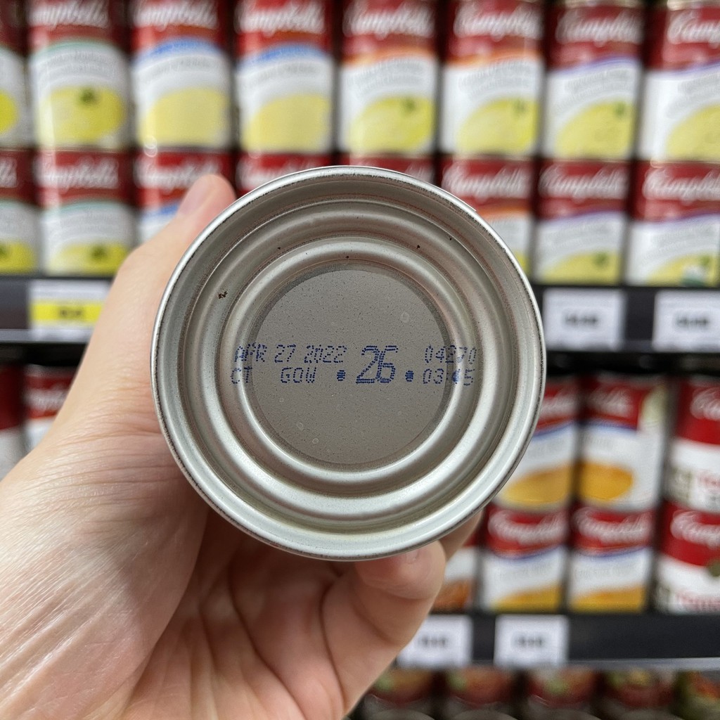 แคมเบลล์ ซุปครีมเห็ด น้ำหนักสุทธิ 298 กรัม Campbell's Cream of Mushroom Soup 298 g.