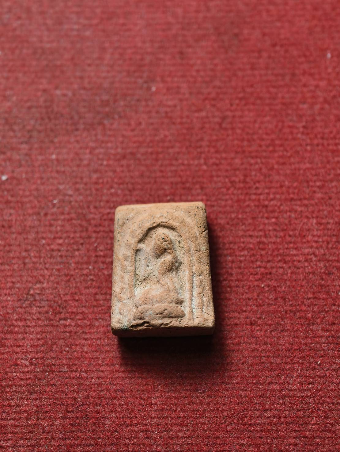 นางกวักหลวงพ่อถิร เนื้อดิน วัดป่าเลไลยก์สุพรรณบุรี (SKU-13702)