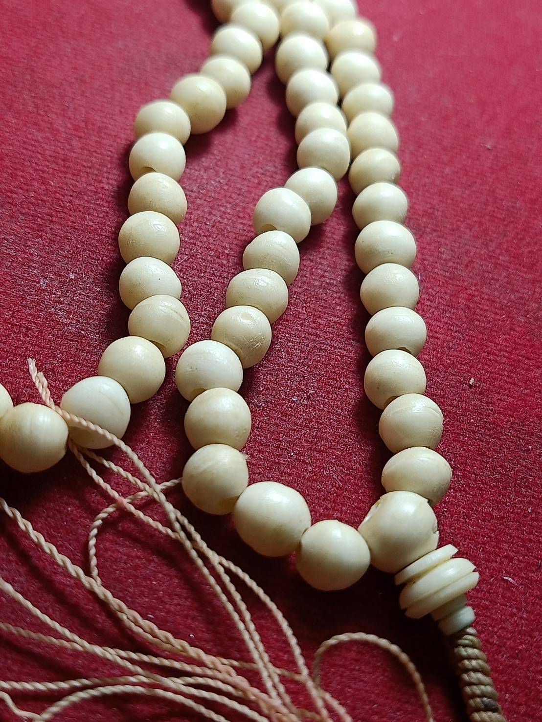 ประคำกรามช้าง หลวงพ่ออุตตมะ วัดวิเวการาม จ.กาญจนบุรี (SKU-10988)