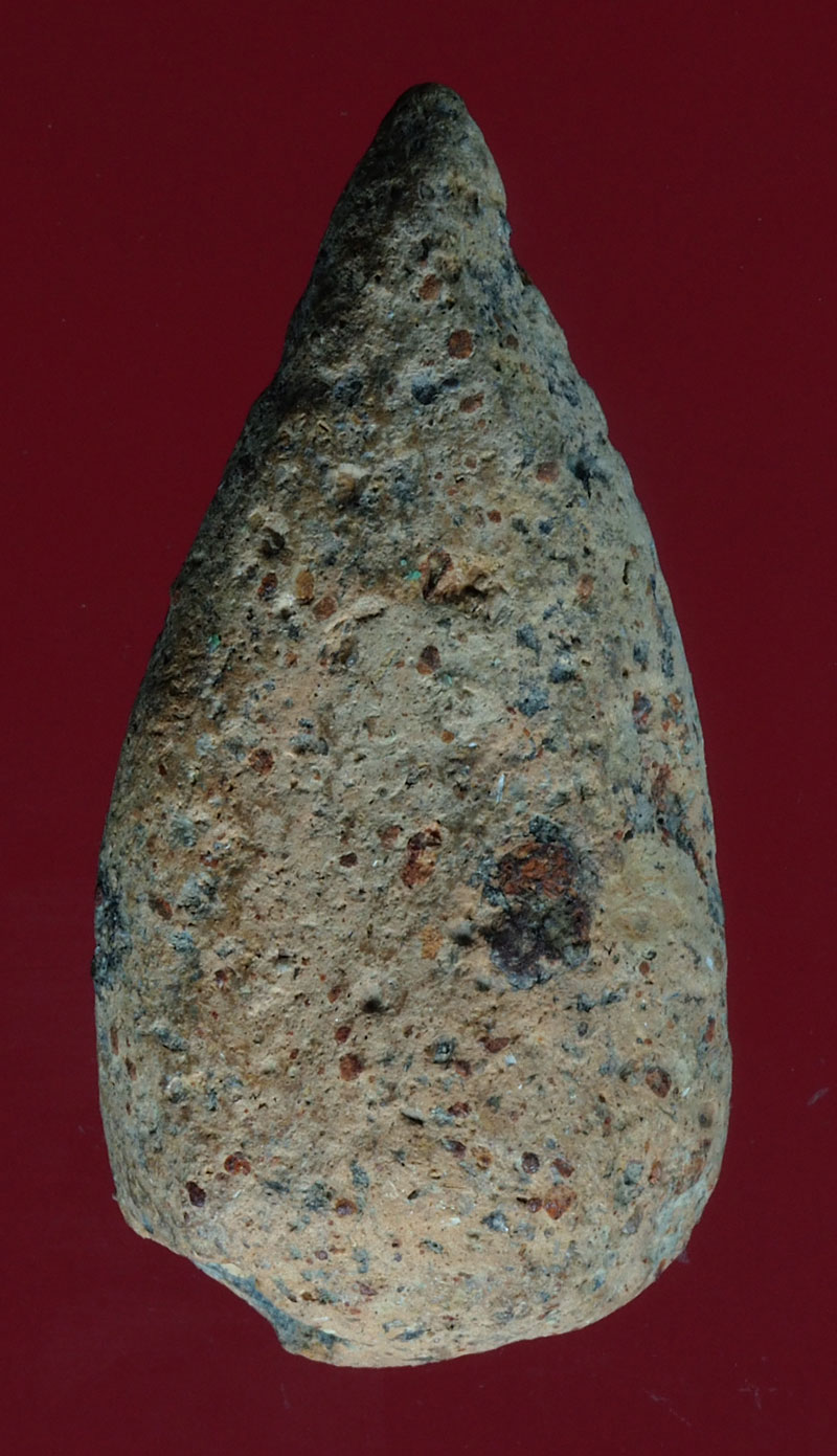 *28512 พระกำแพง เม็ดมะเคล็ด เนื้อดิน เก่า สภาพใช้ 13