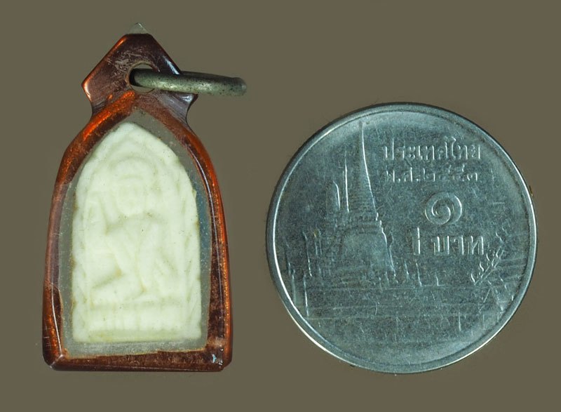 ขายแล้ว*40408 พระนางกวักแกะ ที่ระลึกผูกพัทธสีมา 2521 หลวงพ่อกวย วัดโฆษิตราราม ชัยนาท เลี่ยมพลาสติกเดิมจากวัด 27