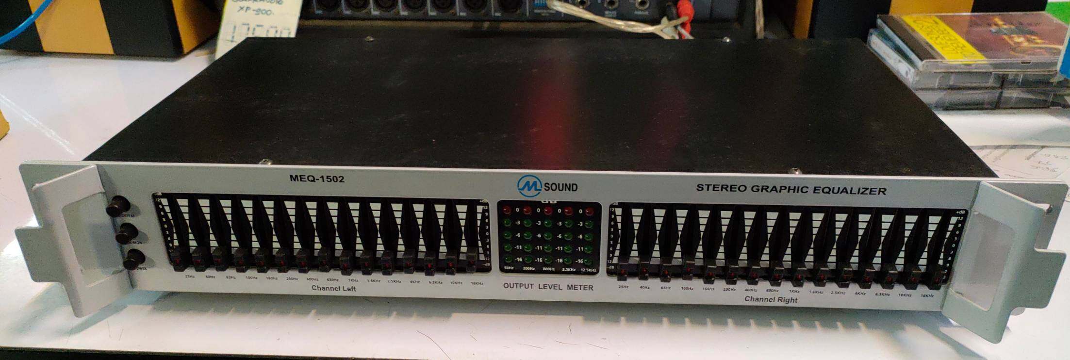 MSOUND MEQ-1502 stereo graphic equalizer