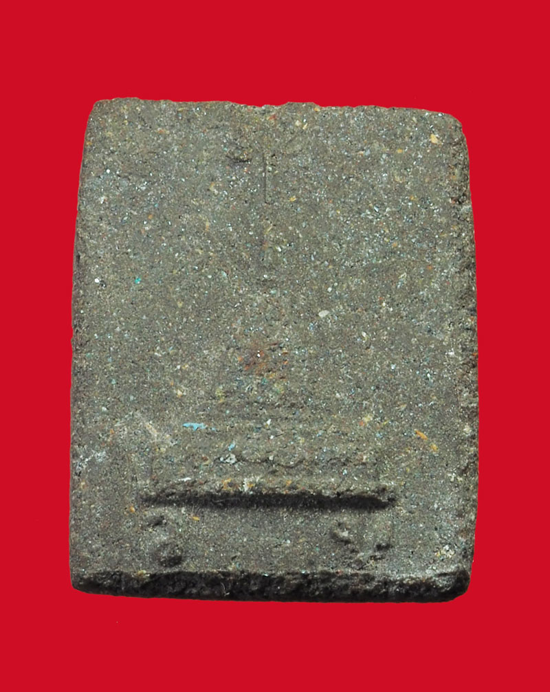 ขายแล้ว*32499 พระพุทธชินราช หลังเจดีย์ หลวงพ่ออินทร์ วัดโบสถ์ ราชบุรี ปี 2497 เนื้อผงผสมว่าน 68