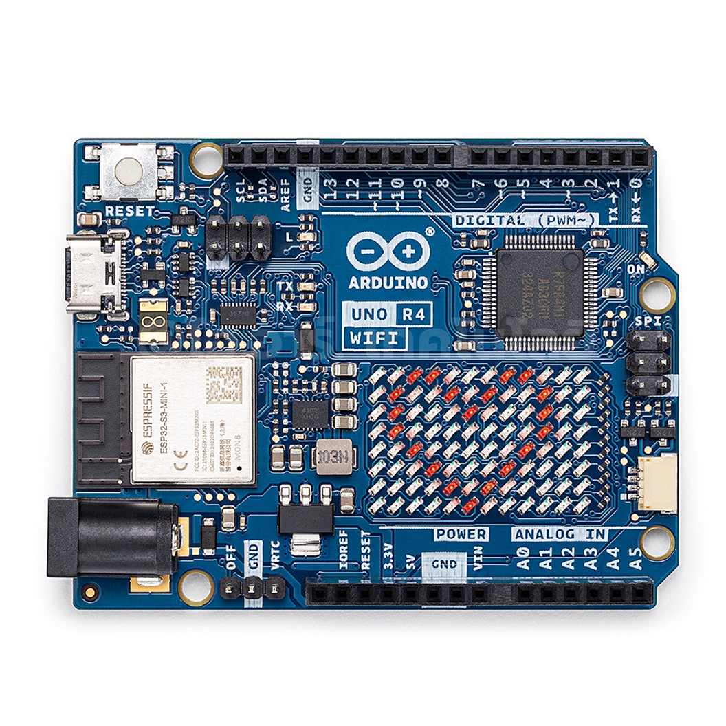 บอร์ดอาร์ดูโน่ Arduino UNO R4 WiFi Board พร้อมกล่อง with Box