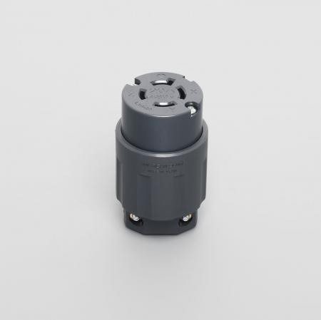 AMERICAN DENKI 4244N-L16 3-Pole 4-Wire Grounding 20A 480V (NEMA L16-20) Connector Body (Nylon Housing)