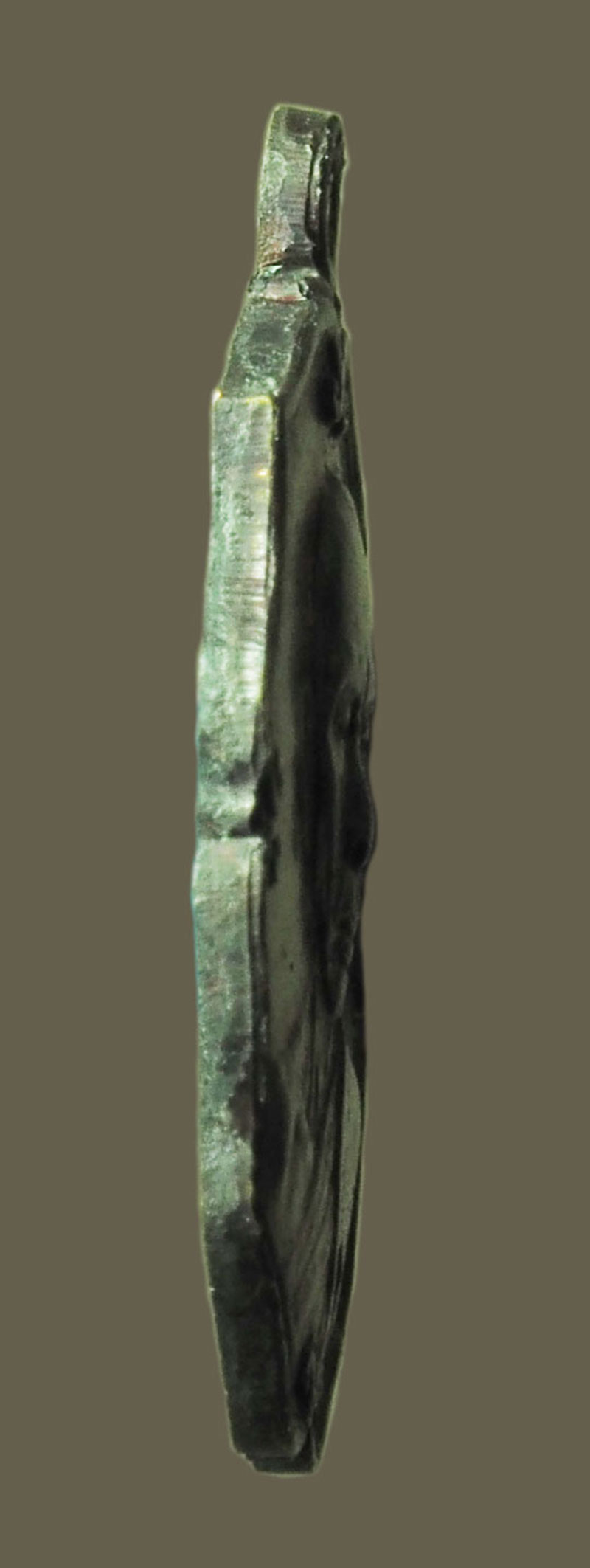 *38487 เหรียญหลวงพ่อเพี้ยน วัดเกริ่นกฐิน ลพบุรี ปี 2537 เนื้อทองแดง 69